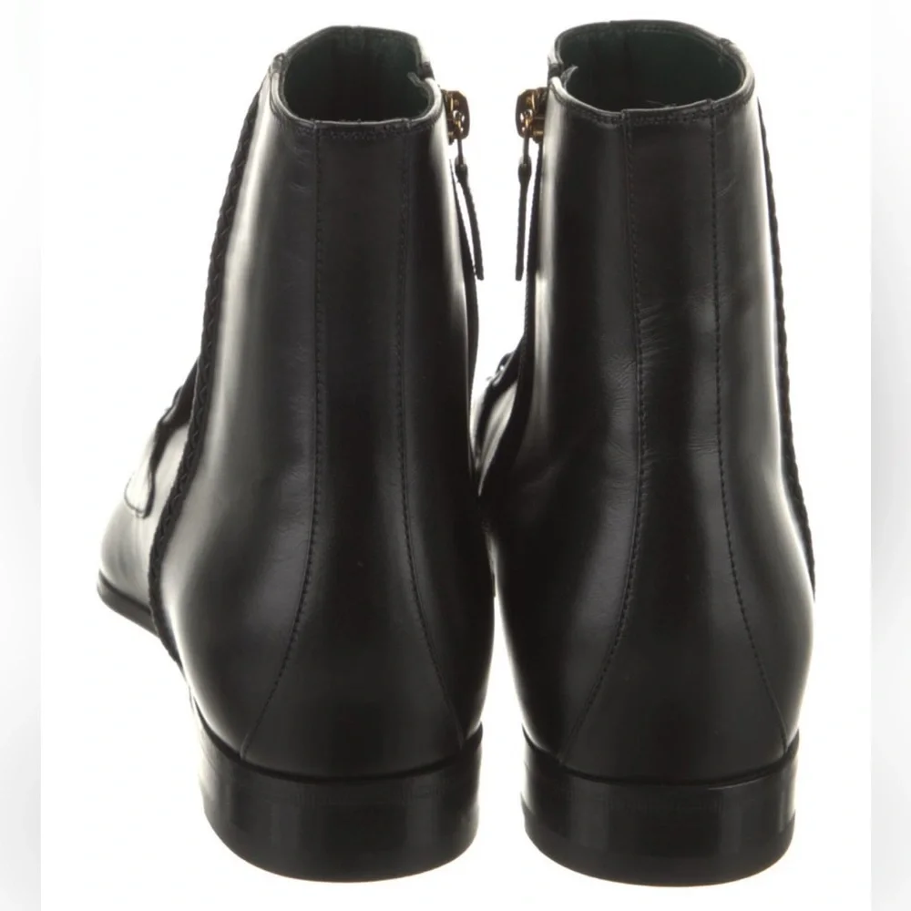 Gucci Leather Boots